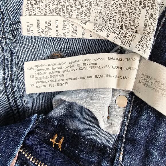 Zara Jeans Size 2 Trafaluc Denimwear Womens Skinny Distressed Puckered - Picture 12 of 12